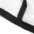 Twin Baby Carriage Rain Cover Stroller Infant Prams Transparent Windproof Shield