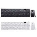 Ultra Thin 2.4GHz Wireless 101 Keys Keyboard and 1000DPI Mouse Combo Set With Keyboard Cover
