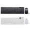 Ultra Thin 2.4GHz Wireless 101 Keys Keyboard and 1000DPI Mouse Combo Set With Keyboard Cover