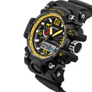 SANDA 732 Fashion LED Display Men Watch 30M Waterproof Sport Digital Watch