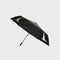 Automatic 3 Folding Anti-UV Sun Umbrella Rain Umbrella Outdoor Camping Hiking Traveling Woman Umbrellas-Black