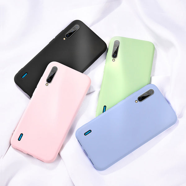 For Xiaomi Mi 9 Lite / Xiaomi Mi CC9 Case Bakeey Smooth Liquid Silicone Rubber Back Cover Protective Case