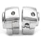 Chrome Switch Housing Cover Caps for Harley 883 XL1200 Road King/Electra Glide