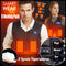 Dual ButtonElectric USB Down Vest Jacket Heated Jacket Adjust 8 heating Pads Hotplates Washable Winter Warm 3 Adjustment Temp