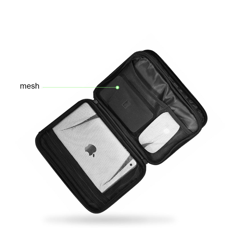 Ugreen LP139 Electronic Accessories Storage Bag Hard Case Power Bank Laptop Tablet Case Storage Carrying Box for iPad Mini iPhone SSD Base