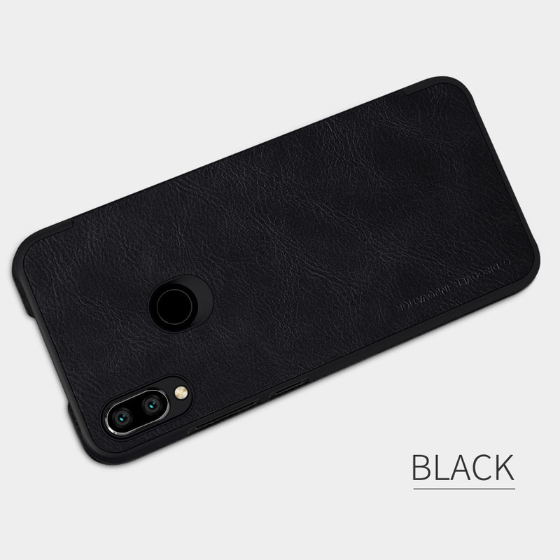 NILLKIN Flip Shockproof Card Holder Full Cover Protective Case for Xiaomi Redmi Note 7 / Redmi Note 7 Pro