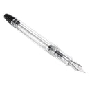 Wingsung 699 Transparent Vaccum Filling Fountain Pen F / M / Bent Nib Gift Box