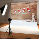 3x5ft 1.5X1m Vinyl Christmas Snow Theme Studio Photography Prop Background