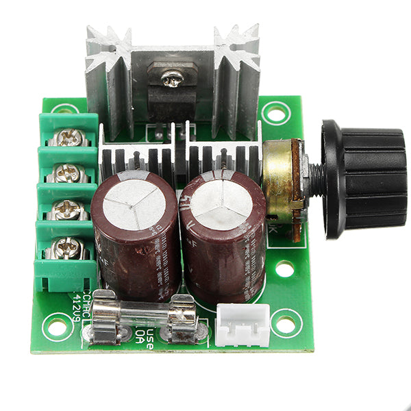 5pcs DC 12V-40V 10A 13Khz Motor Speed Controller Pump PWM Stepless Speed Change Speed Control Switch