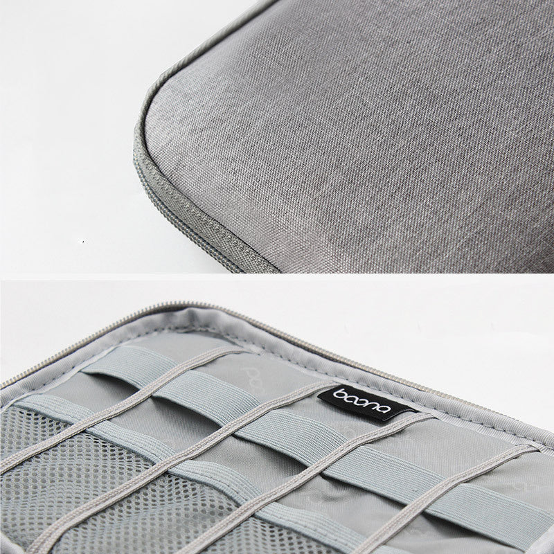 Boona 22cm*17cm Digital Accessories Storage Bag U Disk USB Cable Memory Cary Organizer Bag