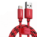 UGREEN 2.4A Lightning Port Fast Charging Transmission Data Cable For iPhone X XS 11Pro iPadPro iPadAir