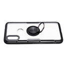 Bakeey Transparent Ring Holder Magnetic Car PC & Carbon Fiber Protective Case For Xiaomi Redmi 7