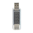 Bakeey USB Charging LED Display Current Voltage Tester Adapter Detector USB Voltmeter Ammeter