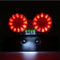 License Plate LED Brake Dual Tail Turn Signal Lights For Bobber Cafe ATV Chopper