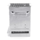 Stainless Steel Square Folding Portable Barbecue BBQ Grill Stove Compact Charcoal Outdoor Camping Cooker