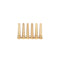 6pcs Durable Metal Brass Bridge Pins for Acoustic Guitar Golden Accessories