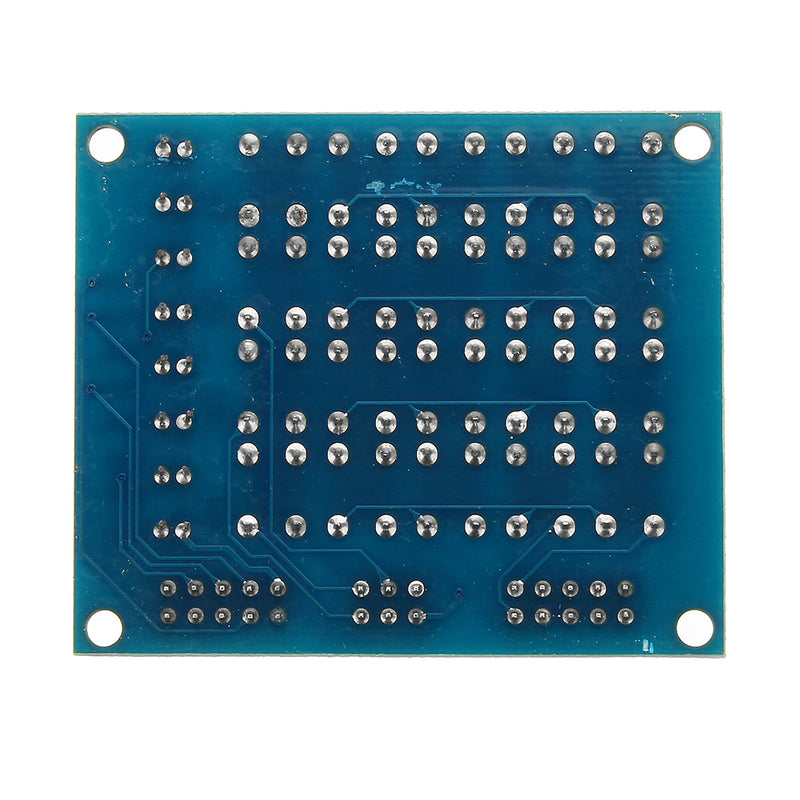 10pcs 8 LED 4x4 Push Button Switch 16 Keys Matrix Independent Keyboard Module For AVR ARM STM32