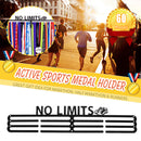 Urban Active Sports Medal Holder No Limits Medal Display for 60 Medals Display Box