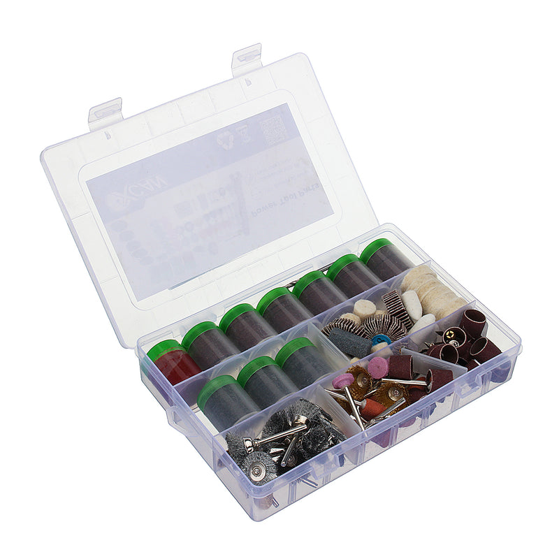 350Pcs Grinding Polishing Sanding Drum Kit Rotary Tool Accessories For Dremel