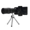 40X60 Monocular Telescope Outdoor Camping Hiking Traveling Wide Angle HD Night Vision Monocular with Tripod + Clip