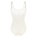 Women Full Body Shaper Front Zip Tummy Bodysuit Slimming Waist Trainer Underbust Shapewear