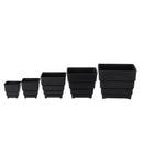 2 3 4 Inches Square Plastic Succulents Planter Pots Plant Flower Pot Meshpot
