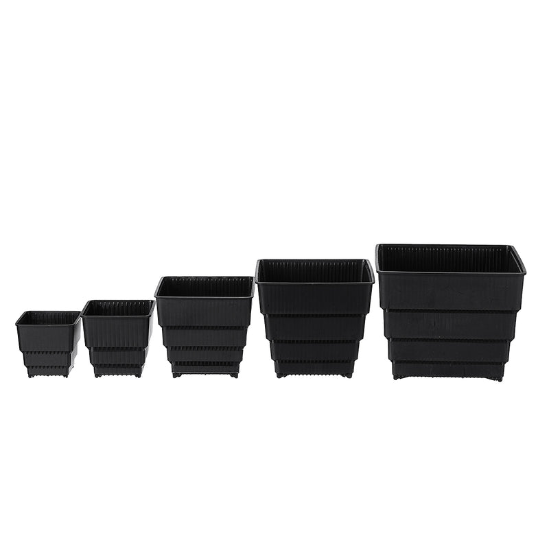 2 3 4 Inches Square Plastic Succulents Planter Pots Plant Flower Pot Meshpot