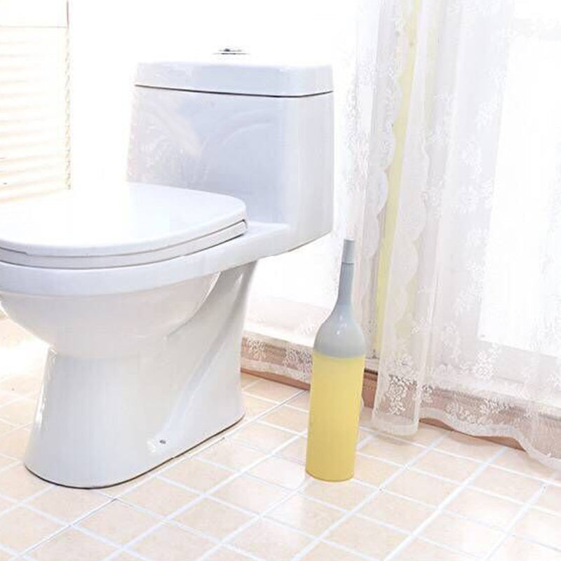 Creative W ine Bottle Toilet Cleaning Brush Candy With Base Plastic Durable Bathroom Decor