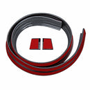 4.9ft Universal Carbon Fiber Car Rear Roof Trunk Spoiler Wing Lip Sticker