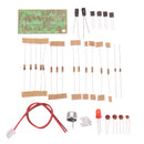 10pcs EQKIT Voice Sound Activated LED Switch Clapper Control DIY Kit Suite