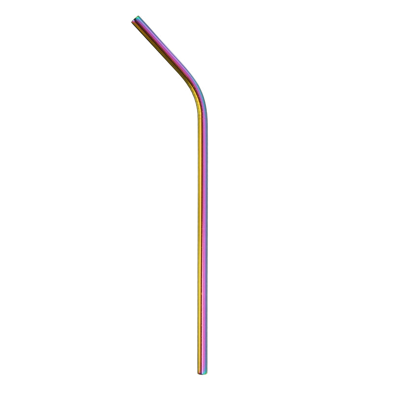 5 Pieces Portable Spoon Chopsticks Set Reusable Stainless Steel Spoon Chopsticks Straw Set