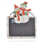 Mini Cartoon Christmas Hanging Chalkboard Message Board Sticks Clips Wall Door Decorations