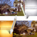 AC220-240V 10W Dimmable R7S SMD2835 102LED Floodlight Corn Bulb for Indoor Outdoor Home Decoration
