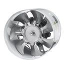 40W 6Inch Inline Duct Fan Booster 150mm Exhaust Blower Air Cooling Vent Ventilation Fan 1080m/ h