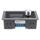 Signal Generator PWM Pulse Frequency Duty Cycle Adjustable Module LCD Display 1Hz-150Khz 3.3V-30V PWM Board Module Hand Knob
