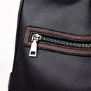 Leather School Bag Teenage Travel Camping Backpack Waterproof Shoulder Bag Handbag