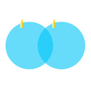 BIKIGHT Cycling Bike Mirror Car Rearview Mirror Waterproof Anti-fog Motorcycle E-bike Bicycle