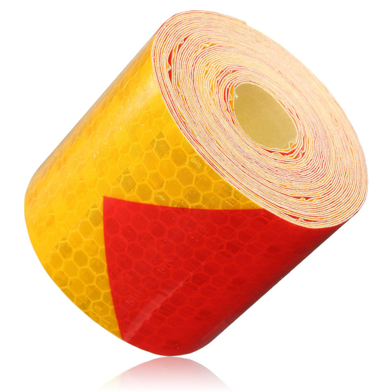5m x 50mm Stripe Safety Reflective Self Adhesive Warning Tape Sticker