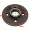 10pcs 3/4 Inch Black Malleable Iron Floor Flange Fitting Pipe NPT Antique Wall Flange Seat