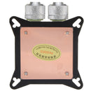 PC GPU Water Cooling Block Copper 4 Hole Compression Fitting Liquid Cooler W41
