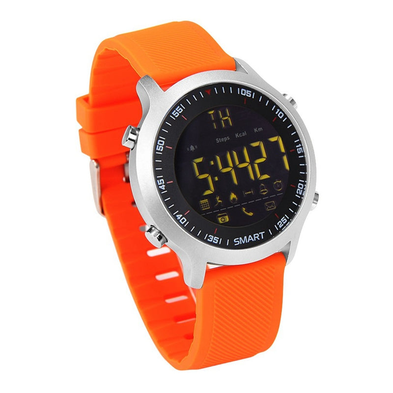EX18 SMS Reminder Pedometer Chronograph Multifunction Luminous IP67 Fashion Sport bluetooth Watch
