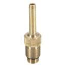 Brass Adjustable Water Flow Universal Straight Jetting Fountain Nozzle