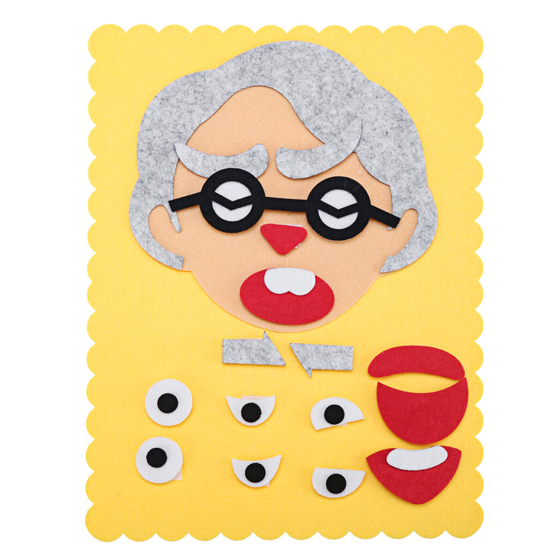 3D Parents and Kids DIY Assembling Puzzle Jigsaw Kid Recognition Educational Toys