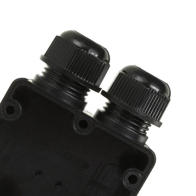 3 Way Waterproof Junction Case Box Electrical Cable Wire Line Connector W/ Terminal