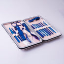 7/15pcs Set Nail Clipper Manicure Pedicure Set Nail Trimmer Ear Pick Grooming Kit