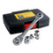 R'DEER Socket Wrench Set Universal Ratchet Wrench Double End Socket Adapter