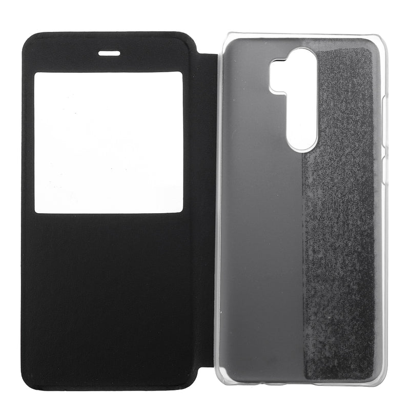 For Xiaomi Redmi Note 8 Pro Case Bakeey Luxury Bumper Flip with View Window PU Leather Full Body Protective Case
