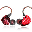 QKZ KD4 Dual Drivers HIFI Wired In-ear Earphone Earbuds With Microphone