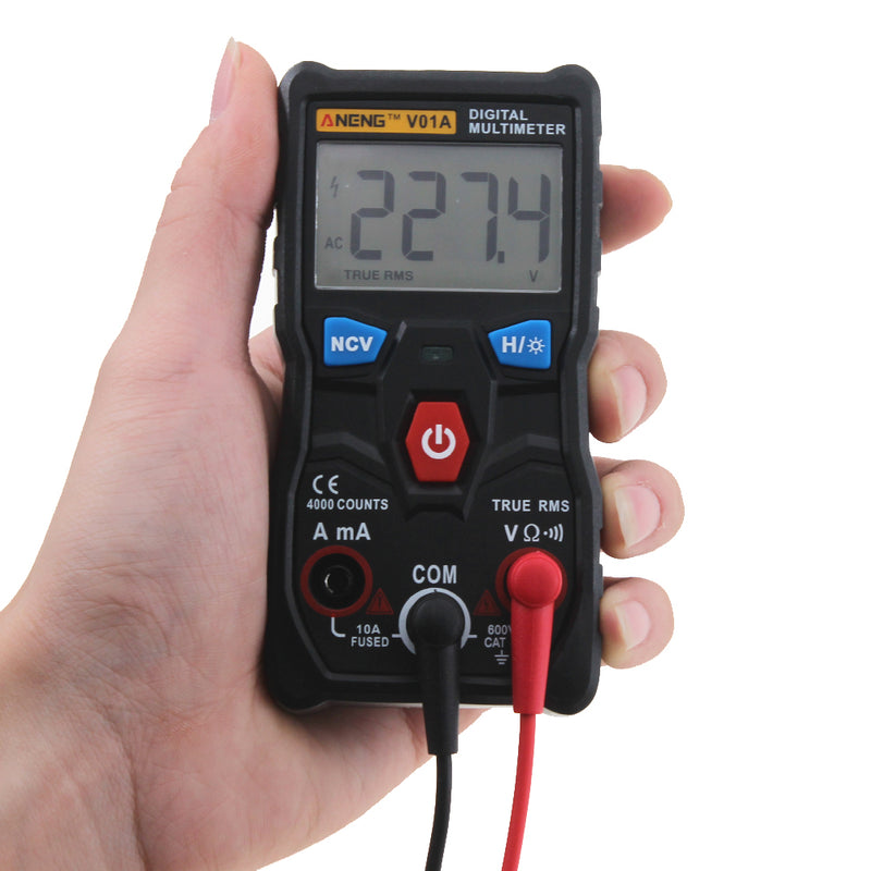 ANENG V01A Digital True RMS Multimeter Tester Autoranging Automotriz Multimeter With NCV Data Hold L