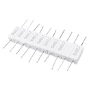 10pcs 5W 1 ohm 1R Ceramic Cement Resistor